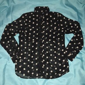 Hurley collared button up blouse